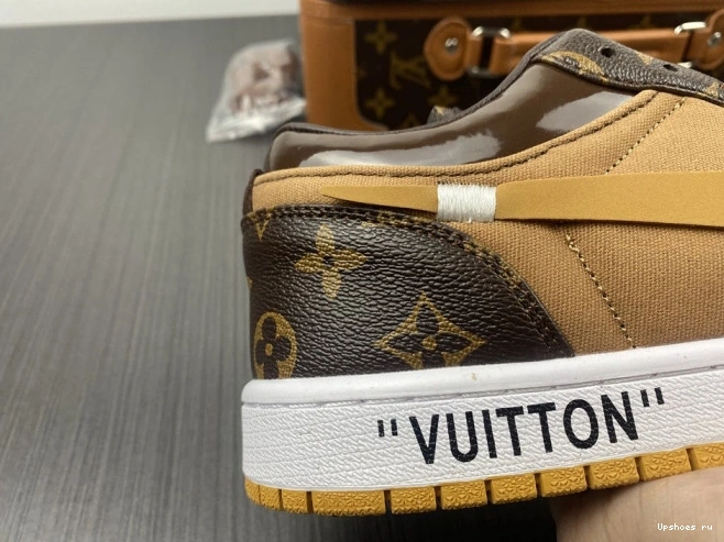 O-W -LouiV Low (WITH JORDAN CASE) AIR 1 Top 0729